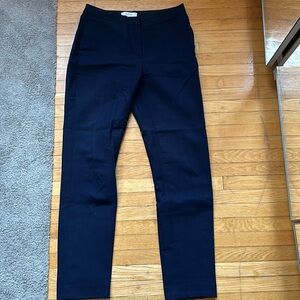 Reiss Navy Trousers that crop at the ankle